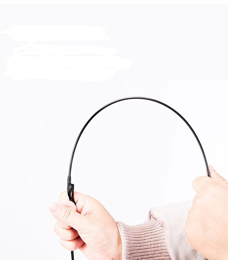 Sanrio Kuromi Kawaii Semi-Auto Transparent Cute Fashionable Dome-Shaped Vinyl Stick Umbrella