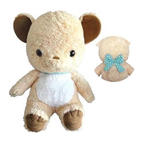 Japan Stuffed Bear with/Ribbon Jumbo Mimikuma. Rare.Limited Edition. Japan Import.