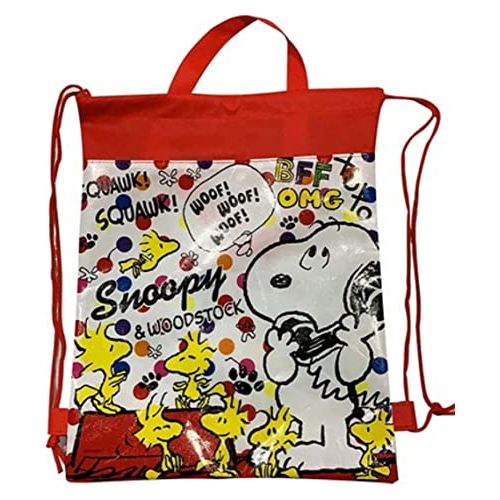 12ct x Snoopy Party Favor, Shoes,Beach,School Large Backpacks Non Woven 2-Way .Limited Edition. 15" H.