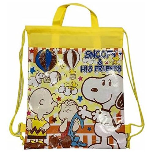 12ct x Snoopy Party Favor, Shoes,Beach,School Large Backpacks Non Woven 2-Way .Limited Edition. 15" H.
